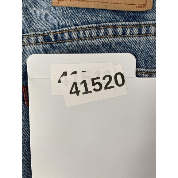 Vintage Levis 550 Jeans Womens 10 Blue Denim Relaxed Tapered Leg Made in USA 90s - Picture 15 of 15